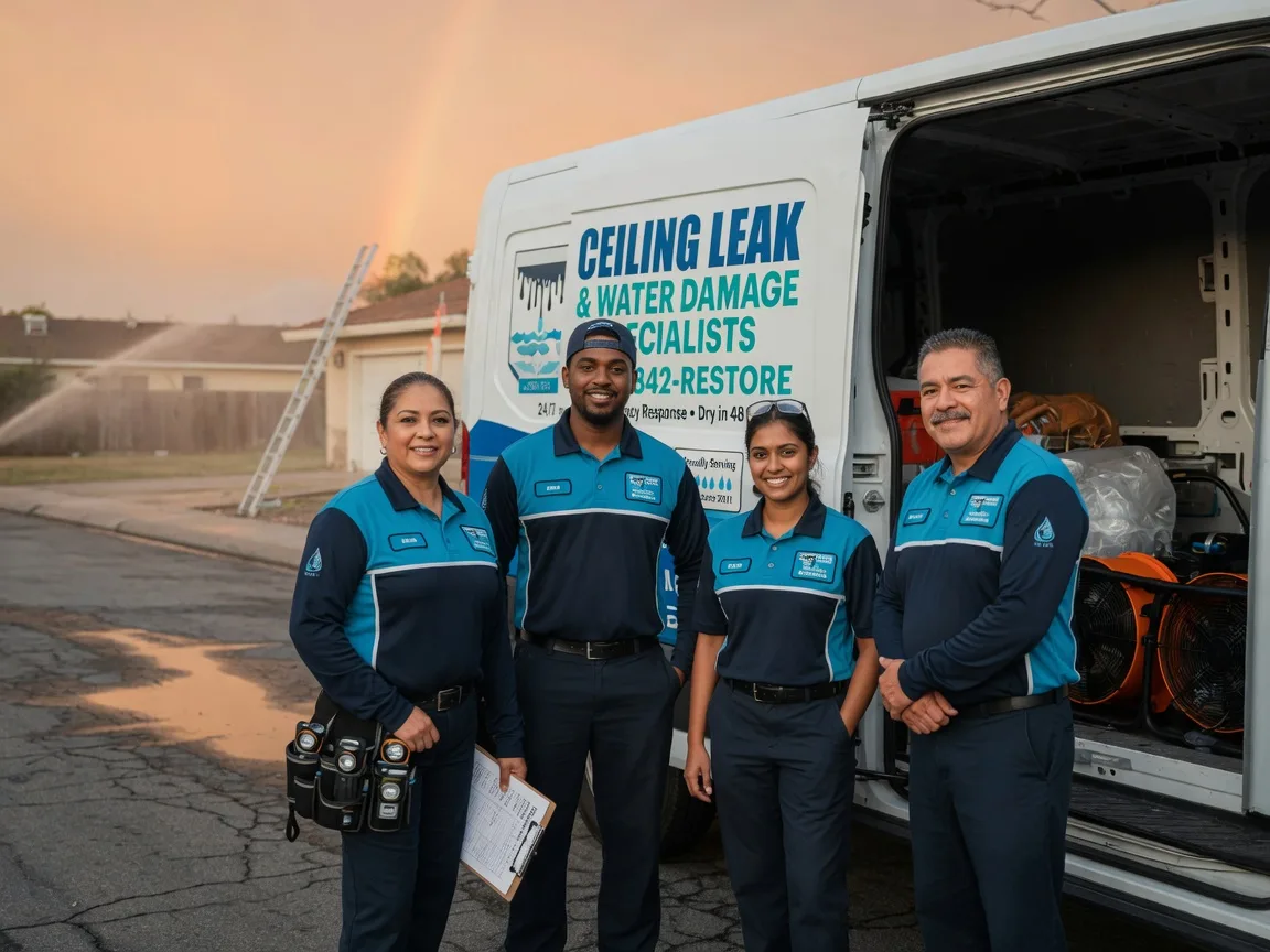 Ceiling Leak Cleanup company in Turner, ME