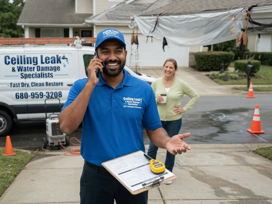Ceiling Leak Cleanup Turner, ME FAQs